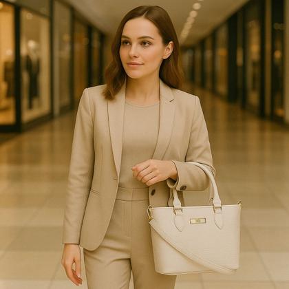 Imagem de Kit Bolsa Feminina Lorena Com Alça Transversal Removível Willibags.