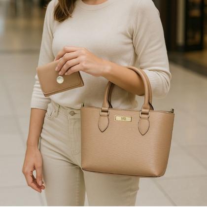 Imagem de Kit Bolsa Feminina Lorena Com Alça Transversal Removível Willibags.