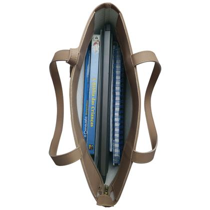 Imagem de Kit Bolsa Feminina Sacola Grande + Bolsa Média + Tira Colo + Carteira