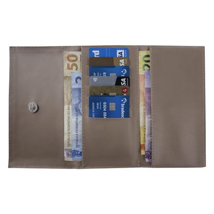 Imagem de Kit Bolsa Feminina Sacola Grande + Bolsa Média + Tira Colo + Carteira