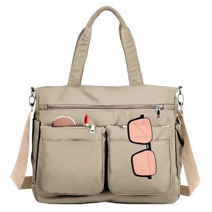 Imagem de Kit Bolsa Feminina Trabalho Faculdade + Óculos De Sol Retro Proteção UV