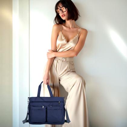 Imagem de Kit Bolsa Feminina Trabalho Faculdade + Óculos De Sol Retro Proteção UV