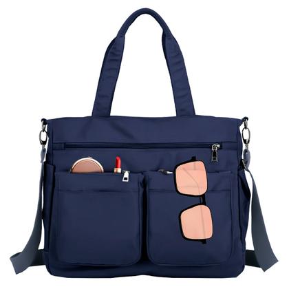 Imagem de Kit Bolsa Feminina Trabalho Faculdade + Óculos De Sol Retro Proteção UV