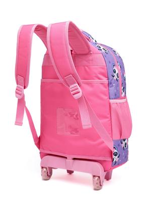 Imagem de Kit Bolsa Infantil Mochila Lancheira Estojo Yupe Resistente Feminina Rosa 22L