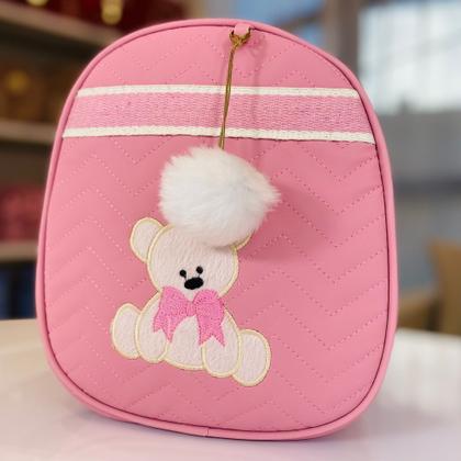 Imagem de Kit bolsa maternidade 2 Peças Ted mala para bebê com mochila menino e menina