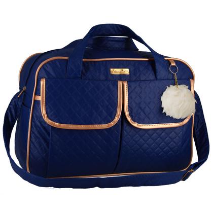 Imagem de Kit Bolsa Maternidade com Mochila Menino - Cor Azul Marinho