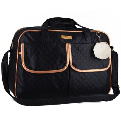 Imagem de Kit Bolsa Maternidade com Mochila Menino - Cor Preto