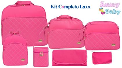 Imagem de Kit Bolsa Maternidade Completo Luxo