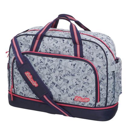 Kit Bolsa Maternidade Lilica Mommy In Shape G com Trocador e Porta