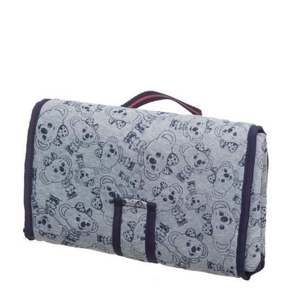 Kit Bolsa Maternidade Lilica Mommy In Shape G com Trocador e Porta