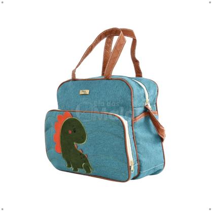 Imagem de Kit Bolsa Maternidade porta mamadeira térmico trocador Mave