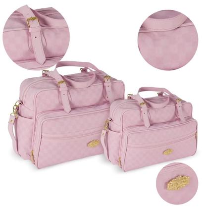 Imagem de Kit Bolsa Maternidade Saída Mala Bebê Griff Impermeável 2 Pç