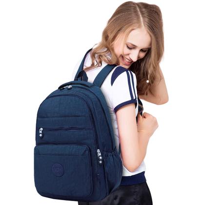 Imagem de Kit Bolsa Necessaire Moderna Organizador E Mochila Pratico Trabalho Dia Dia Casual Media Presente Durável Reforçada