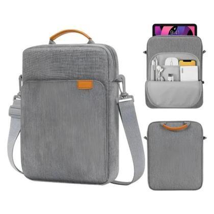 Imagem de Kit Bolsa Pasta alça Transporte + Teclado Compativel iPad Air 13 Polegadas M4/M3/M2 (2026/2025/2024)