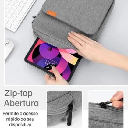 Imagem de Kit Bolsa Pasta alça Transporte + Teclado Compativel iPad Air 13 Polegadas M4/M3/M2 (2026/2025/2024)
