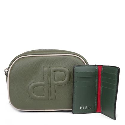 Imagem de Kit Bolsa Pien Minibag Pequena + Carteira Feminina