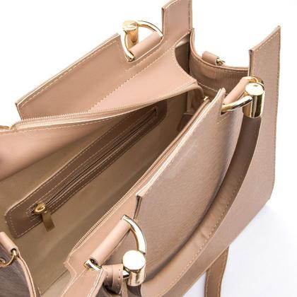 Imagem de Kit Bolsas Femininas Luxo (bolsa Grande + Bolsa Festa + Carteira)