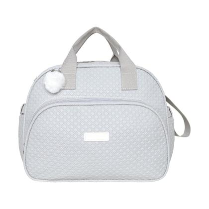 Imagem de Kit Bolsas Maternidade Pirulitando G+F Leveza Cinza
