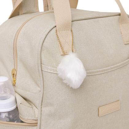 Imagem de Kit Bolsas Maternidade Pirulitando G+M Aconchego Marfim