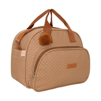 Imagem de Kit Bolsas Maternidade Pirulitando G+M Leveza Amêndoa