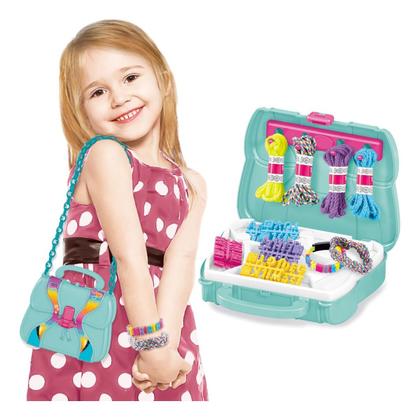 Imagem de Kit Bolsinha Ateliê Infantil Make Brinq Azul - Polibrinq