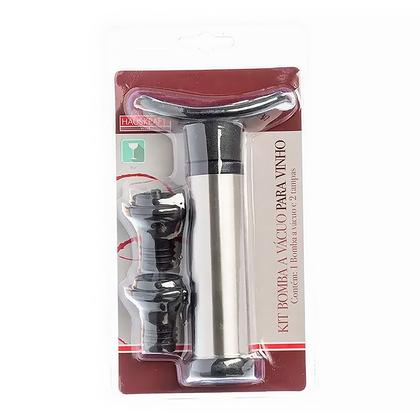 Imagem de Kit Bomba a Vácuo para Vinho VIN-006 - Hauskraft
