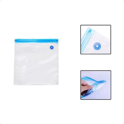 Imagem de Kit Bomba Vácuo E 24 Sacos Para Conserva Alimentos Hermético