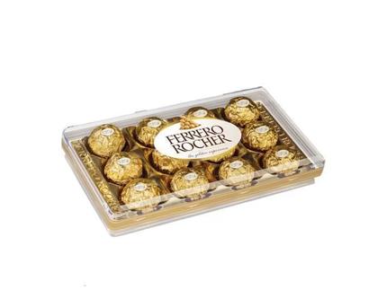 Imagem de Kit Bombom Ferrero Rocher 12,5G Com 12 Unidades