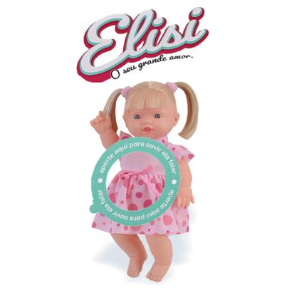 Imagem de Kit Boneca Bebê Falante Criança 3 4 5 6 Anos + Carrinho Baby