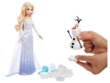 Imagem de Kit Boneca Elsa e Olaf Frozen Disney Mattel