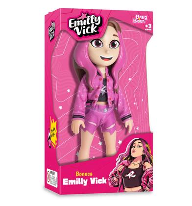 Imagem de Kit Boneca Emilly Vick E Katlen Dos Rosa Youtuber Infantil