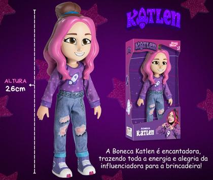 Imagem de Kit Boneca Emilly Vick E Katlen Dos Rosa Youtuber Infantil