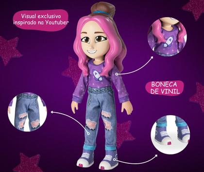 Imagem de Kit Boneca Emilly Vick E Katlen Dos Rosa Youtuber Infantil