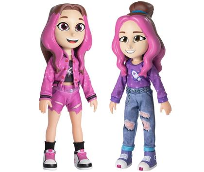 Imagem de Kit Boneca Emilly Vick E Katlen Dos Rosa Youtuber Infantil