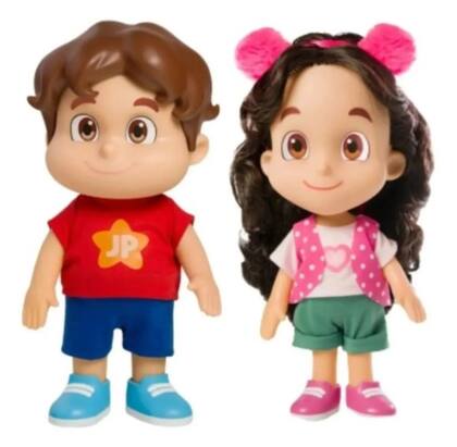 Imagem de Kit Boneca Maria Clara E Jp Originais Youtubers Articulado Baby Brink