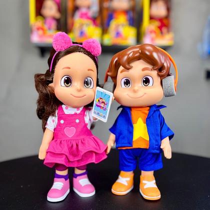 Imagem de Kit Boneca Maria Clara E Jp Youtuber Fala 14 Frases Original