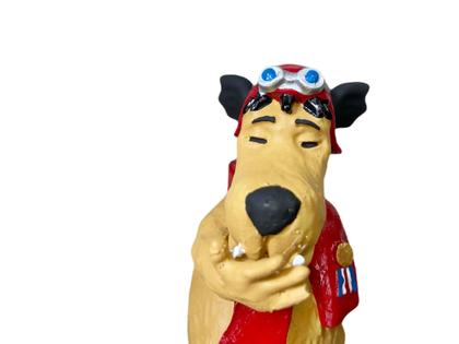 Imagem de Kit Bonecos Dick Vigarista E Muttley Corrida Maluca Boneco Em Resina Estatua 20cm