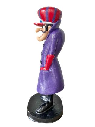 Imagem de Kit Bonecos Dick Vigarista E Muttley Corrida Maluca Boneco Em Resina Estatua 20cm