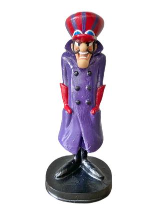 Imagem de Kit Bonecos Dick Vigarista E Muttley Corrida Maluca Boneco Em Resina Estatua 20cm