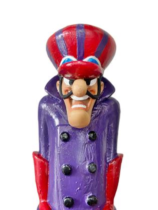 Imagem de Kit Bonecos Dick Vigarista E Muttley Corrida Maluca Boneco Em Resina Estatua 20cm