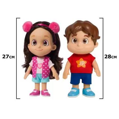 Imagem de Kit Bonecos Maria Clara e JP Novabrink