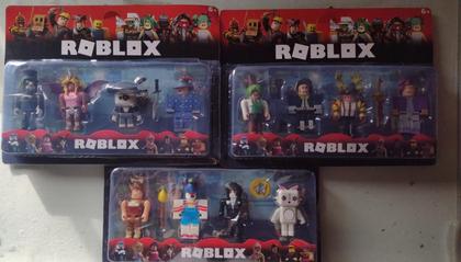 Imagem de Kit Bonecos Roblox Com Acessórios 12 cm Com 4 Bonecos