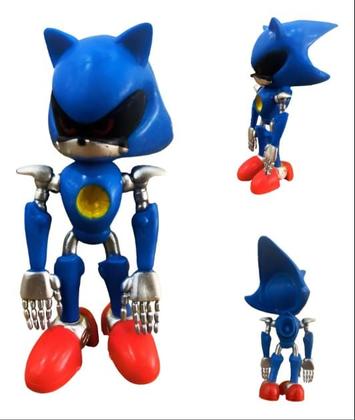 Imagem de Kit Bonecos Sonic 6 Personagens Tails Shadow Knuclke Presente