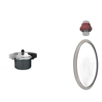 Imagem de Kit Borracha E Válvula Segurança Tramontina Torino 4,5 Litro