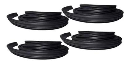 Imagem de Kit Borrachas Vedação Das 4 Portas Fiat Toro 2016 A 2022