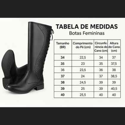 Imagem de Kit Bota Feminina Montaria Cano Longo Com Bolsa Pequena Porta Celular