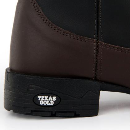 Imagem de Kit Bota Texana Feminina Couro Country Bico Quadrado Café Rosa com Cinto 10000