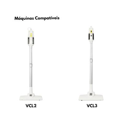 Imagem de Kit Botão Trava Tecla com Mola Compatível com Aspirador Karcher VCL2 VCL3 9.303-591.0 9.303-592.0