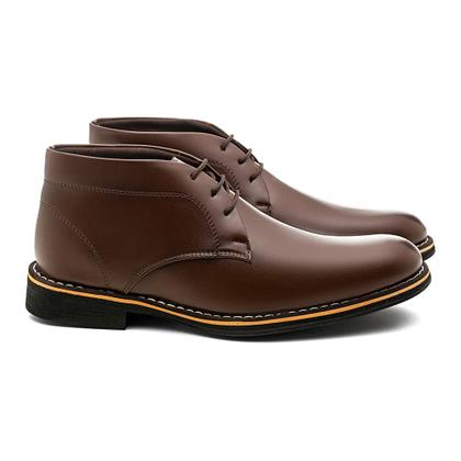 Imagem de Kit Botas Social Oxford Cano Alto + Bota Oxford Tratorada