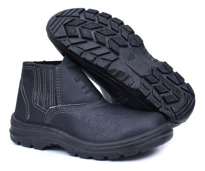 Imagem de Kit Botina De Serviço Coturno Segurança Reforçada Acessorios